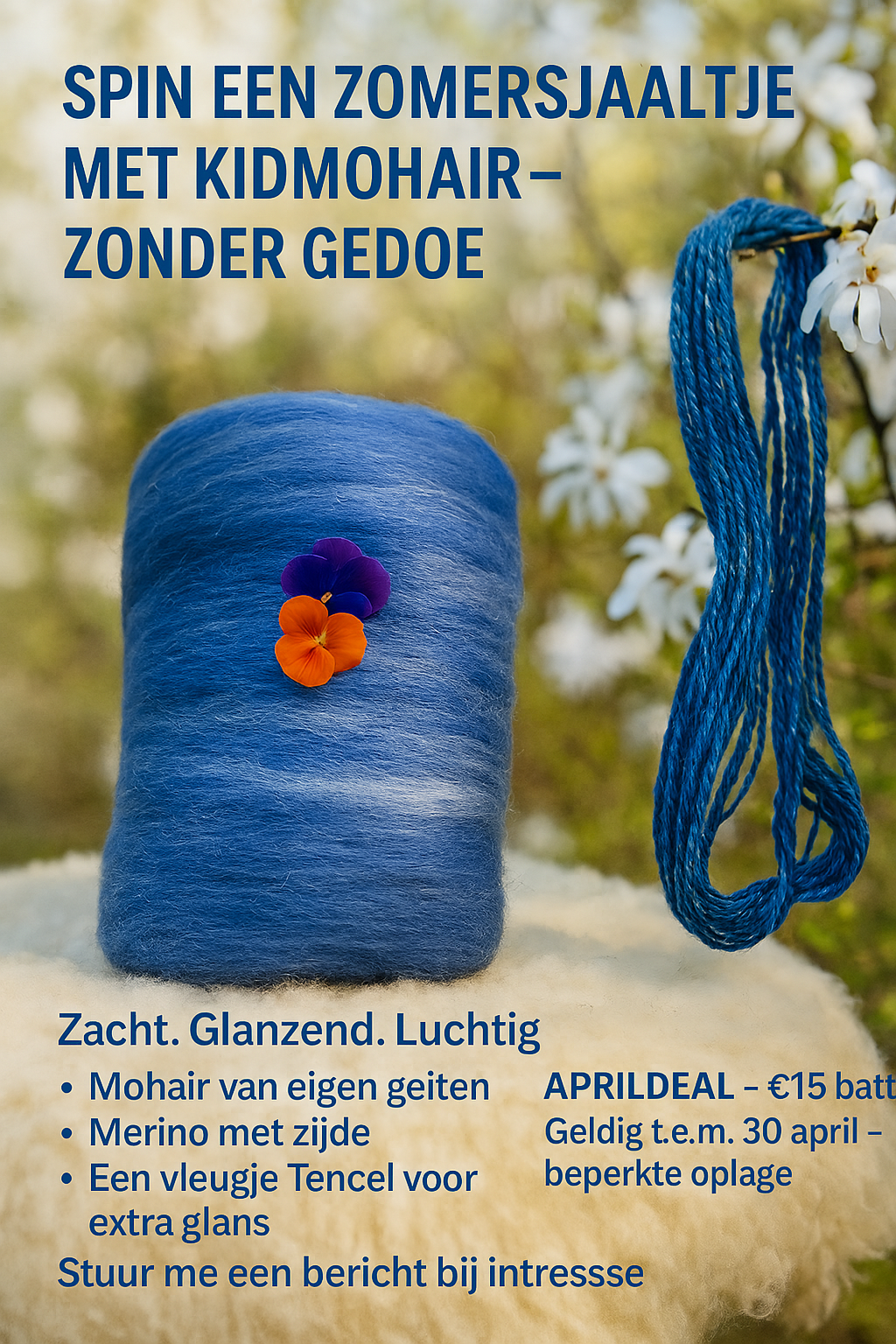 Blend zomersjaaltje | Batt kleur te kiezen
